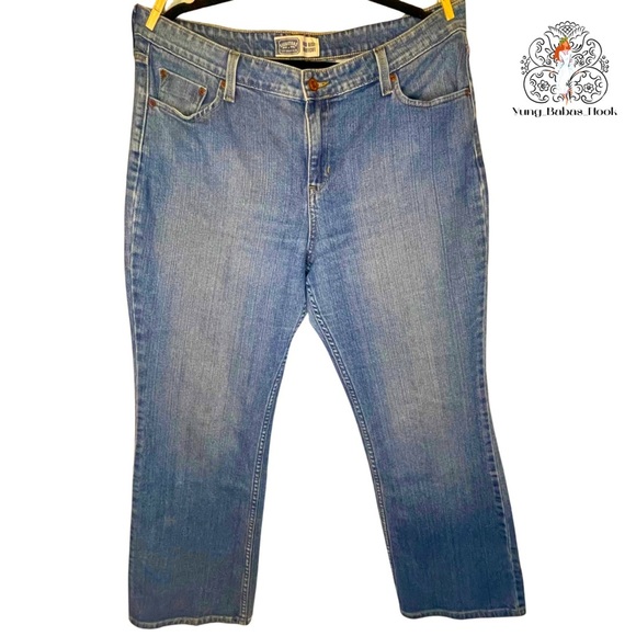 Signature Levi Strauss & Co Midrise Bootcut misses 16 Medium Waist 36” PRELOVED - Picture 1 of 10